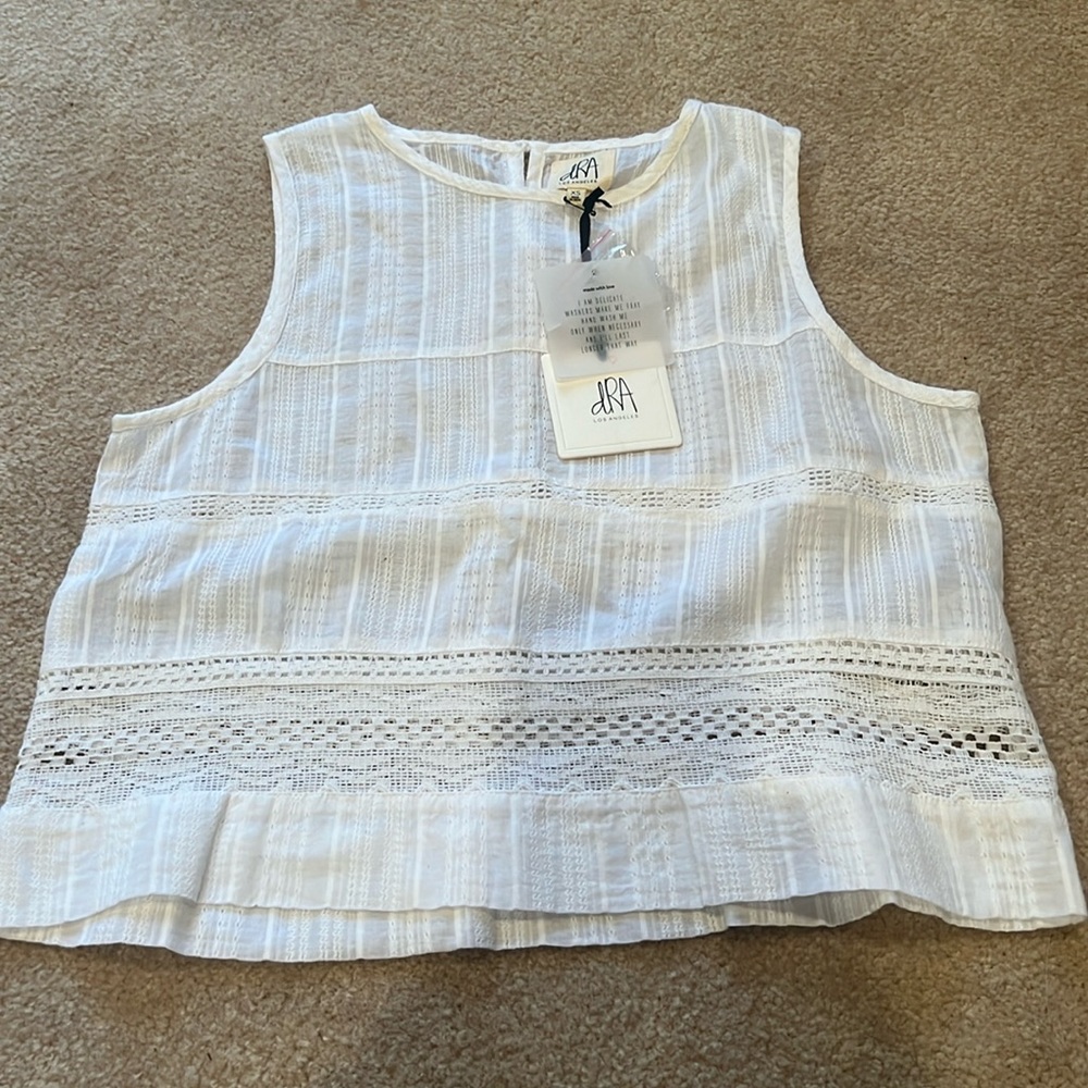 dRA Salma Top White Size XS NWT